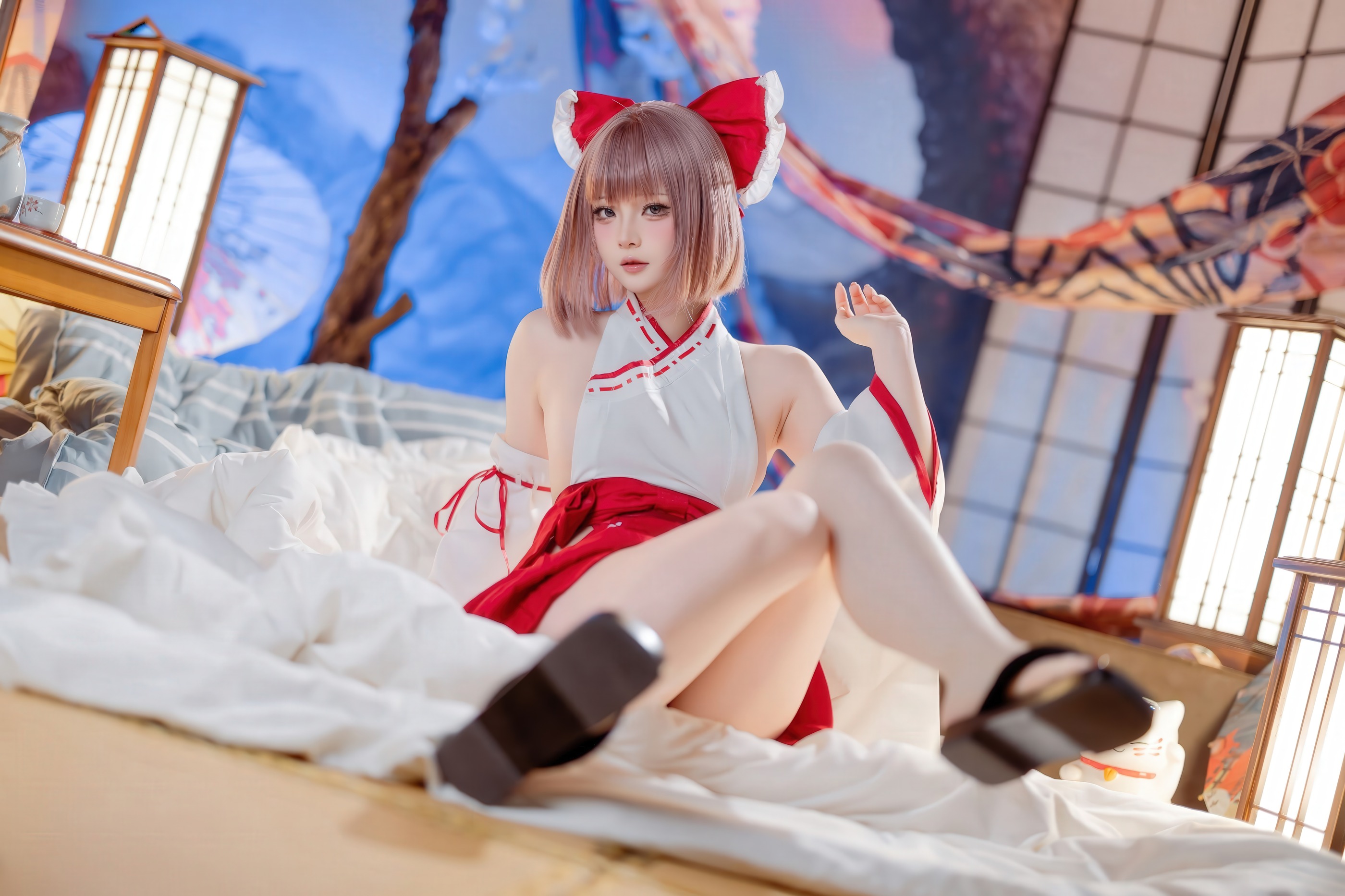 图片[1]-屿鱼 – NO.062 兼职巫女 [66P]-XikXak